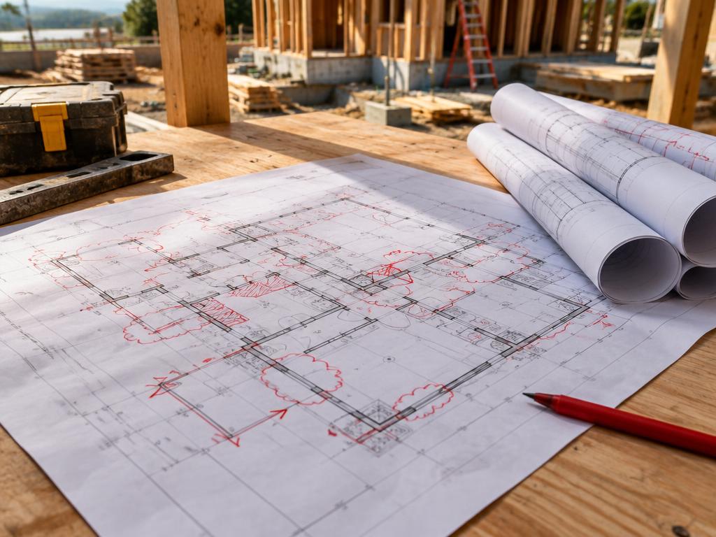Illustrative photograph of as-builts