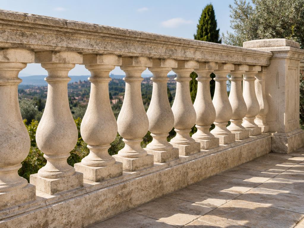 Illustrative photograph of baluster