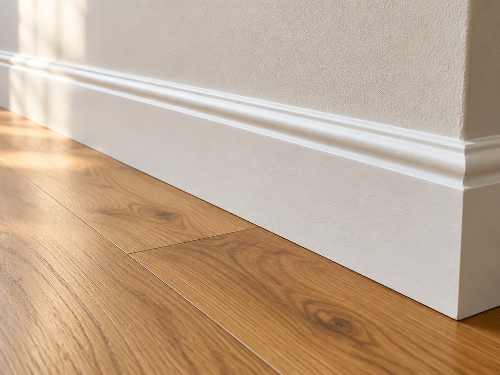 Illustrative photograph of baseboard