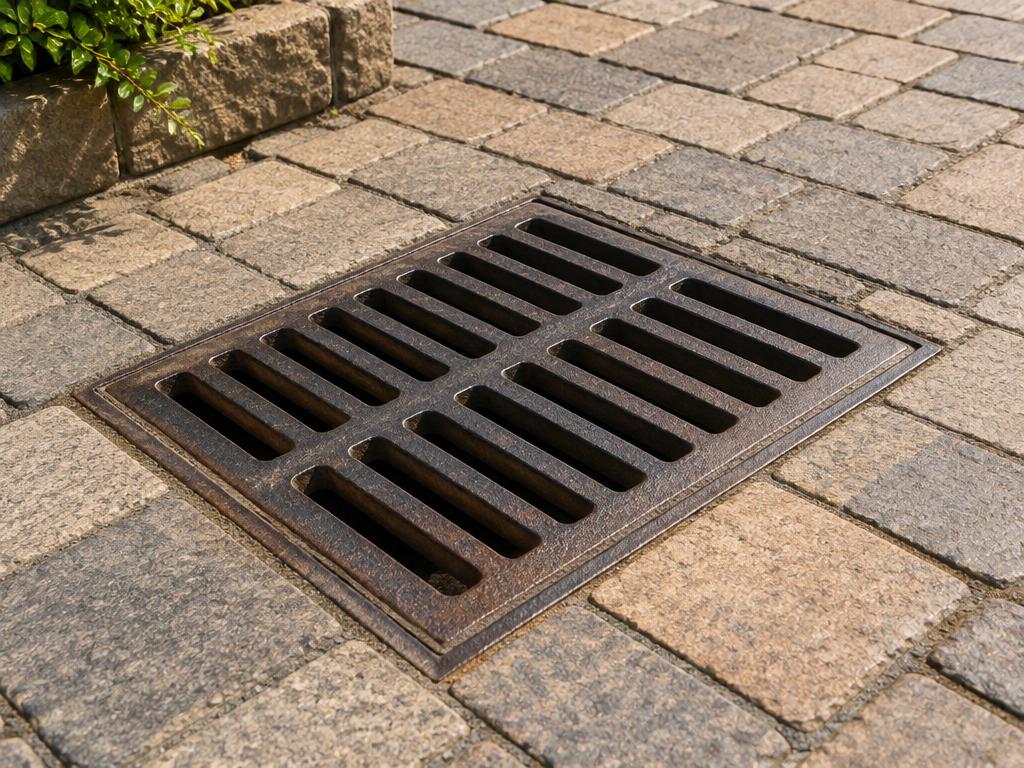 Illustrative photograph of catch basin