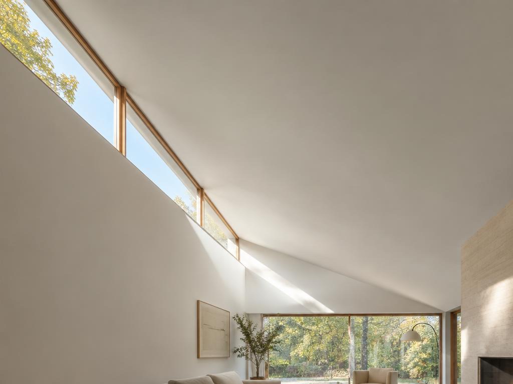 Illustrative photograph of ceiling plane