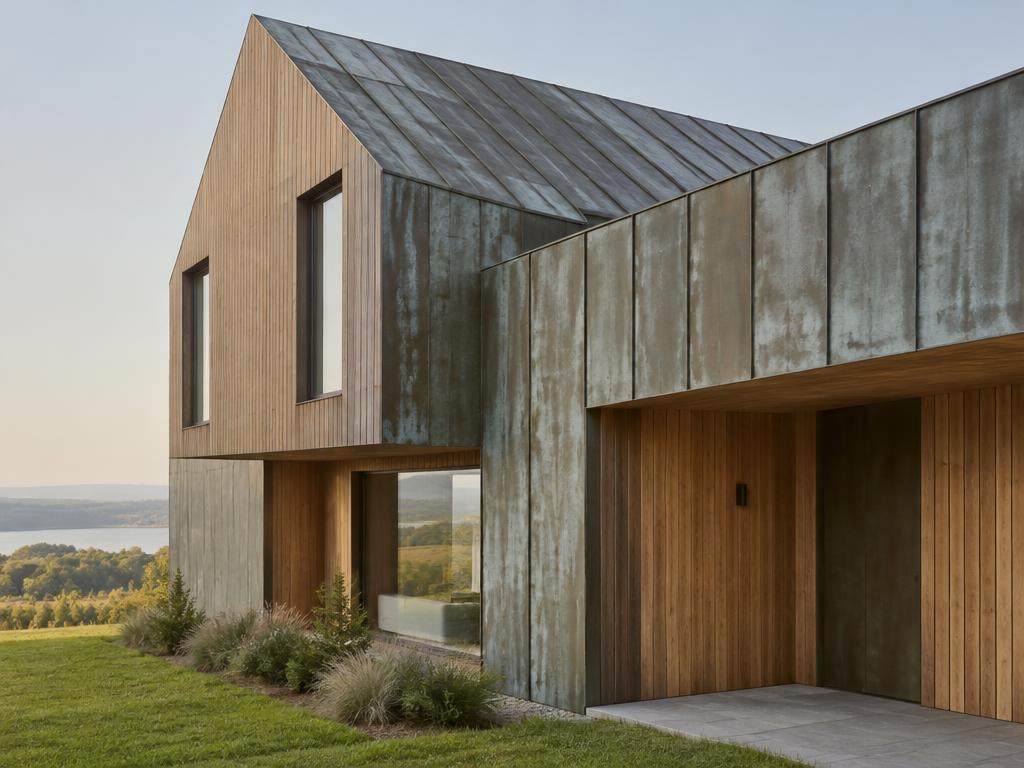 Illustrative photograph of cladding