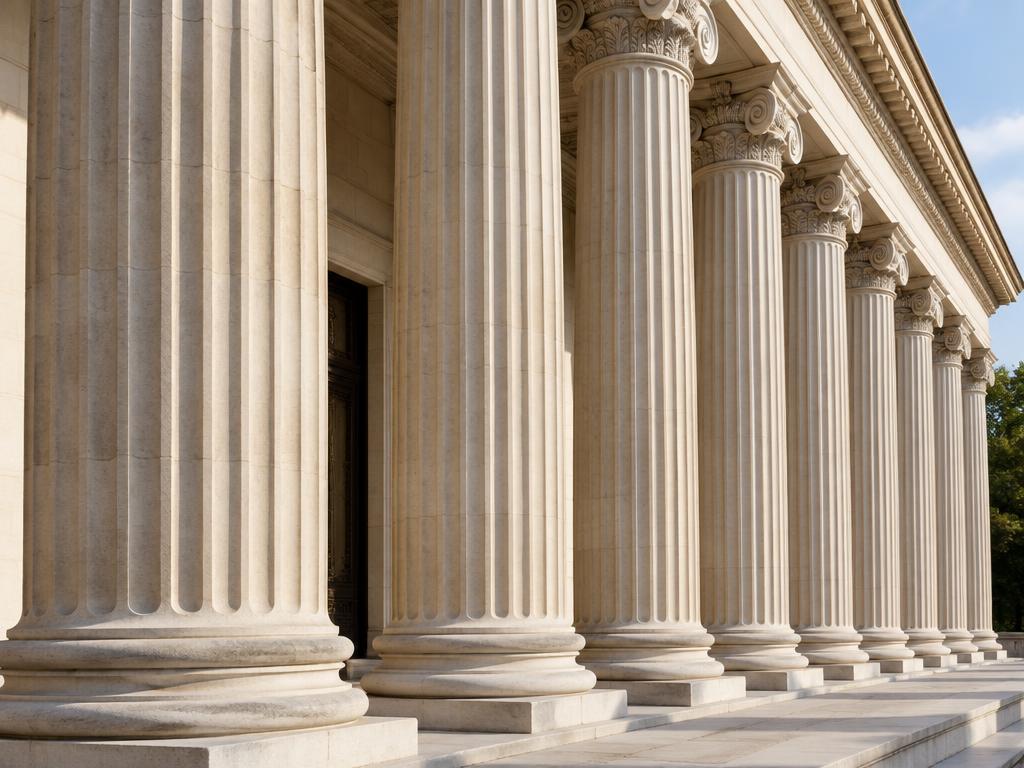 Illustrative photograph of column