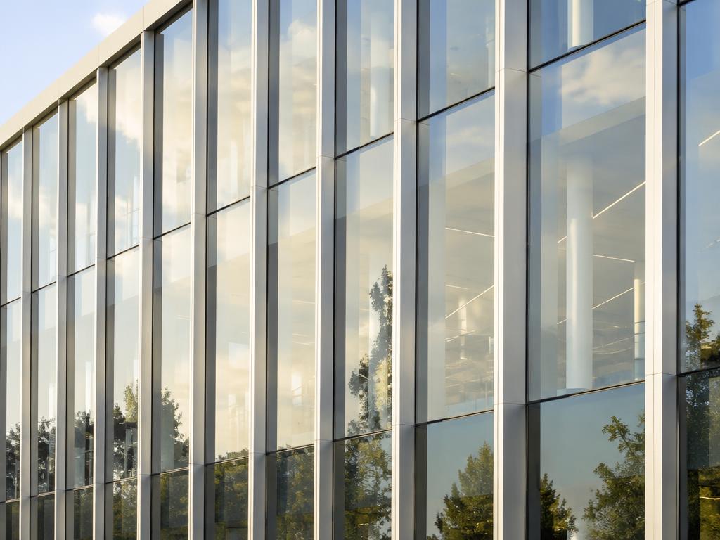 Illustrative photograph of curtain wall
