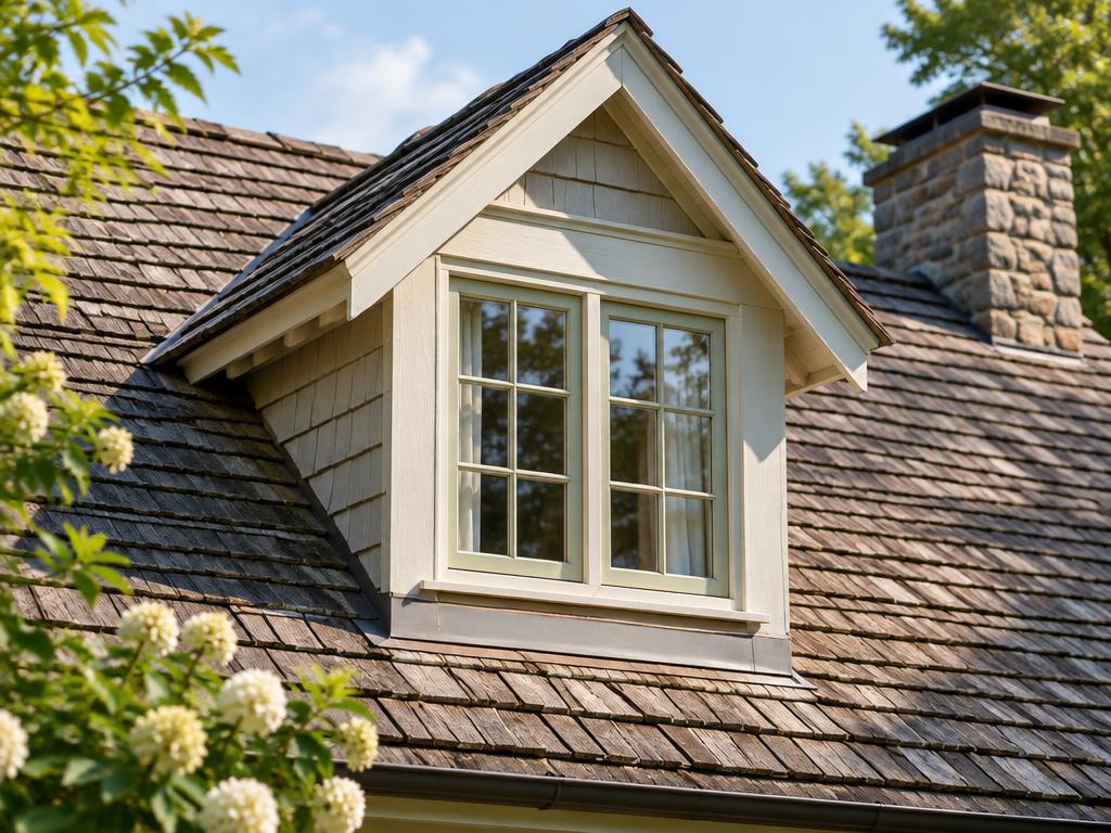 Illustrative photograph of dormer