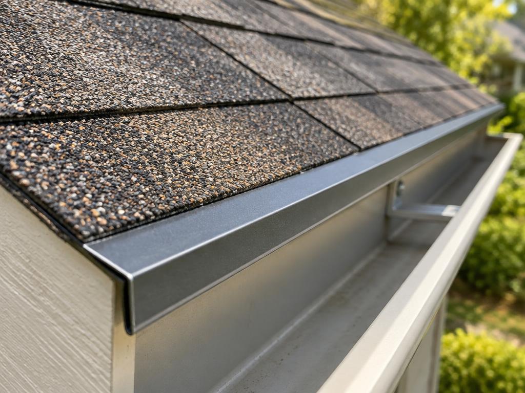 Illustrative photograph of drip edge