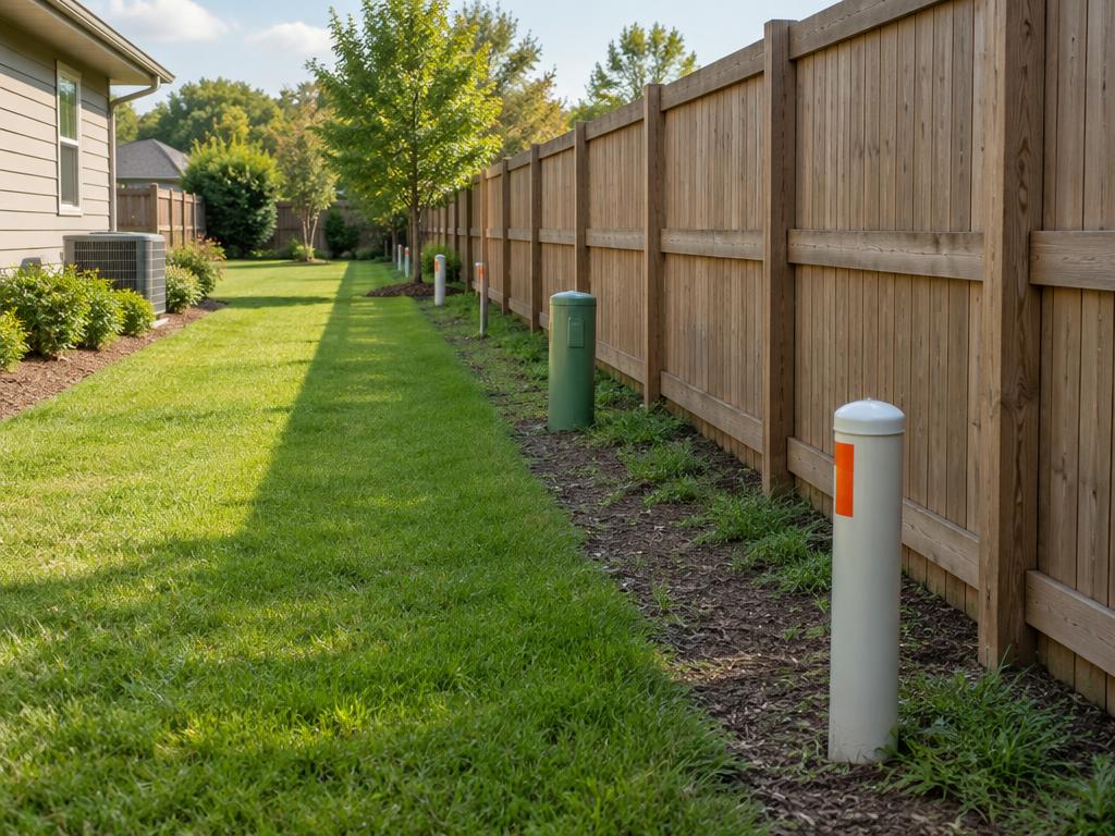 Illustrative photograph of easement