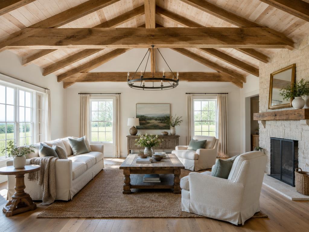 Illustrative photograph of exposed beam