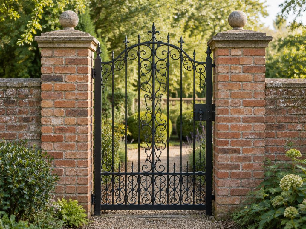Illustrative photograph of gate