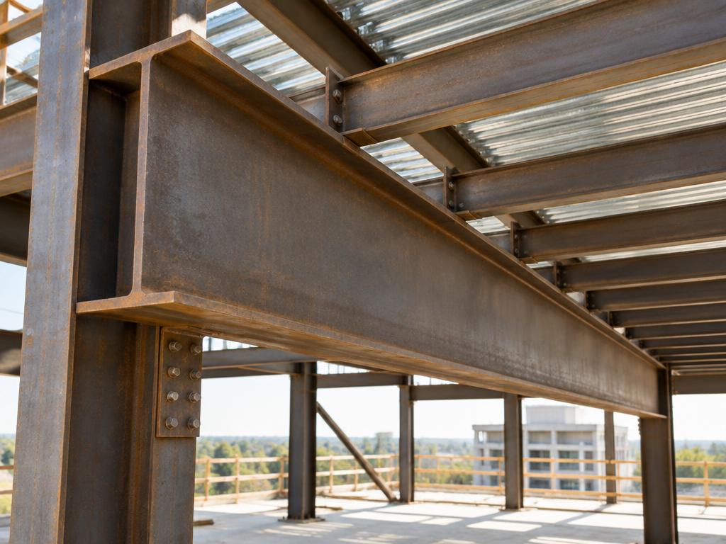 Illustrative photograph of girder