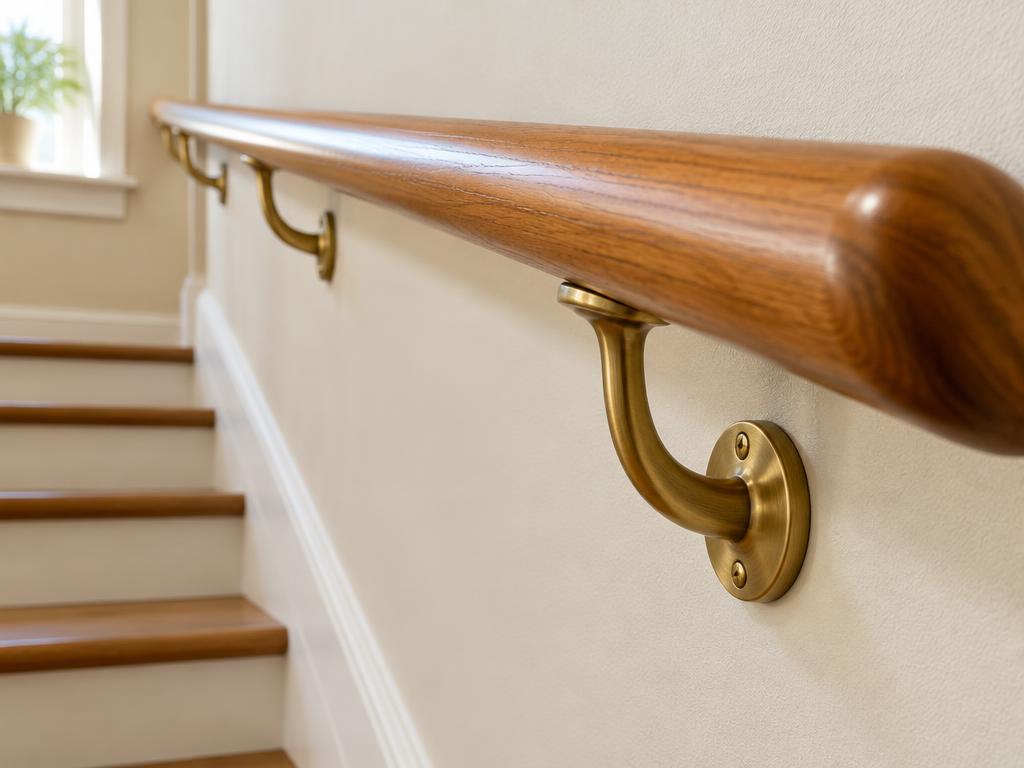 Illustrative photograph of handrail