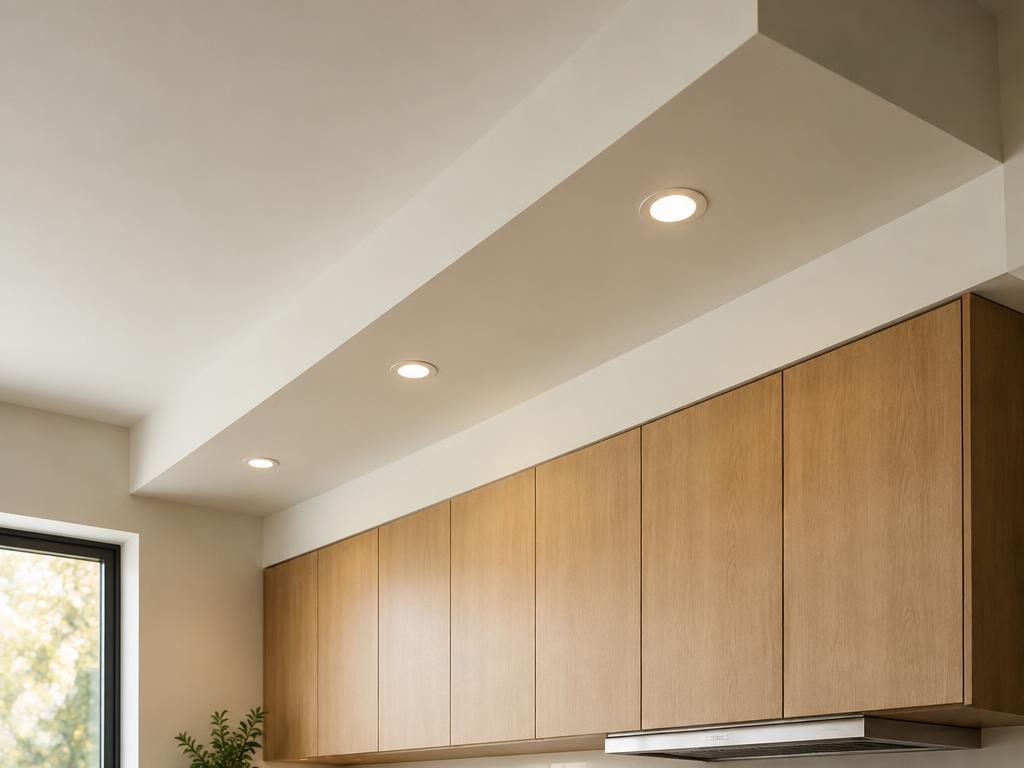 Illustrative photograph of interior soffit