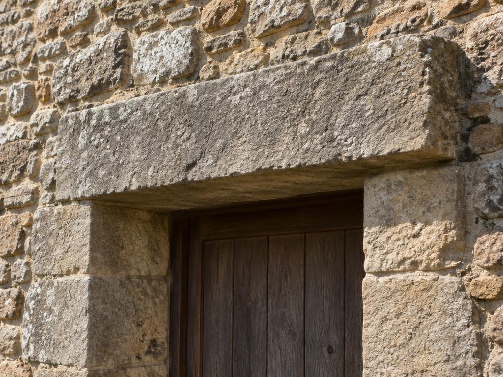 Illustrative photograph of lintel