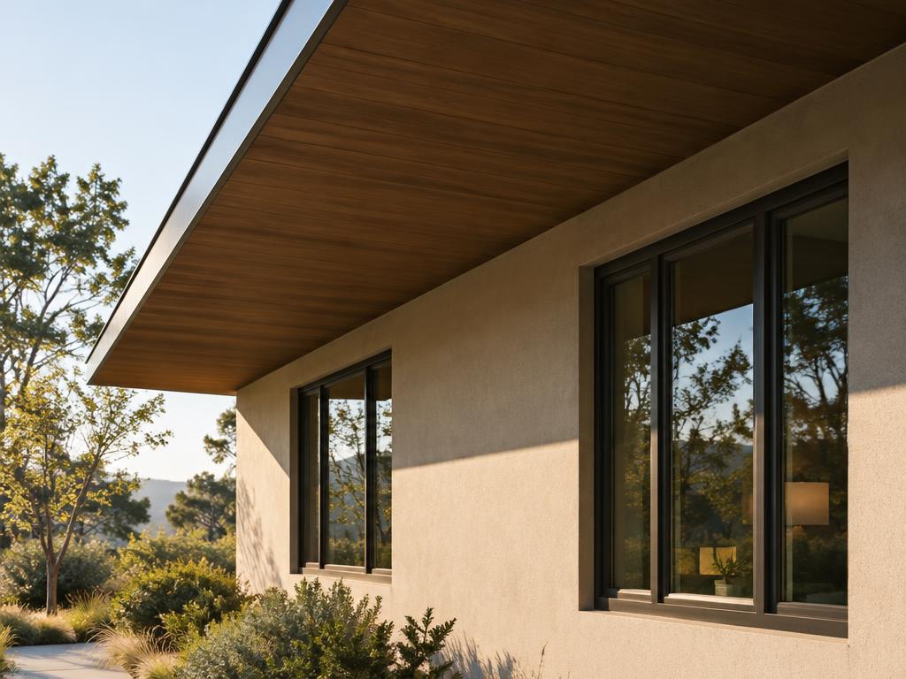 Illustrative photograph of overhang