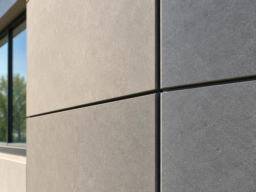 Illustrative photograph of panel joint