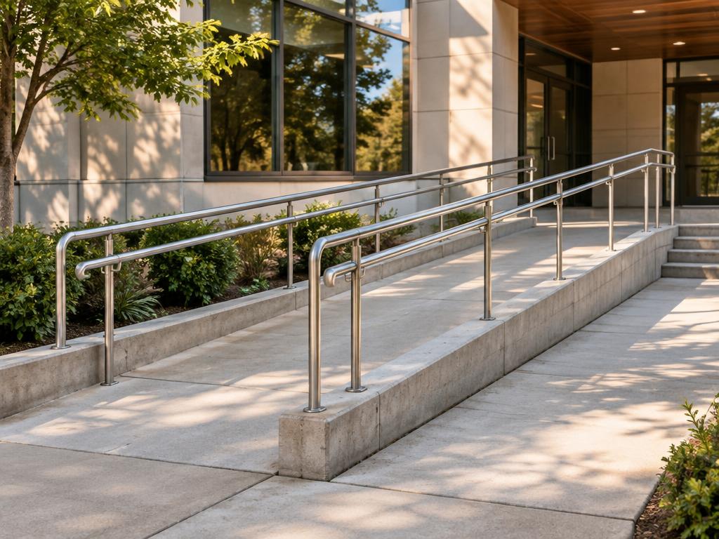 Illustrative photograph of ramp