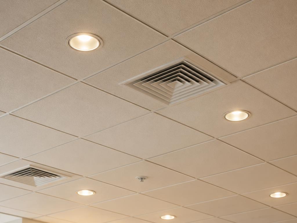 Illustrative photograph of reflected ceiling plan