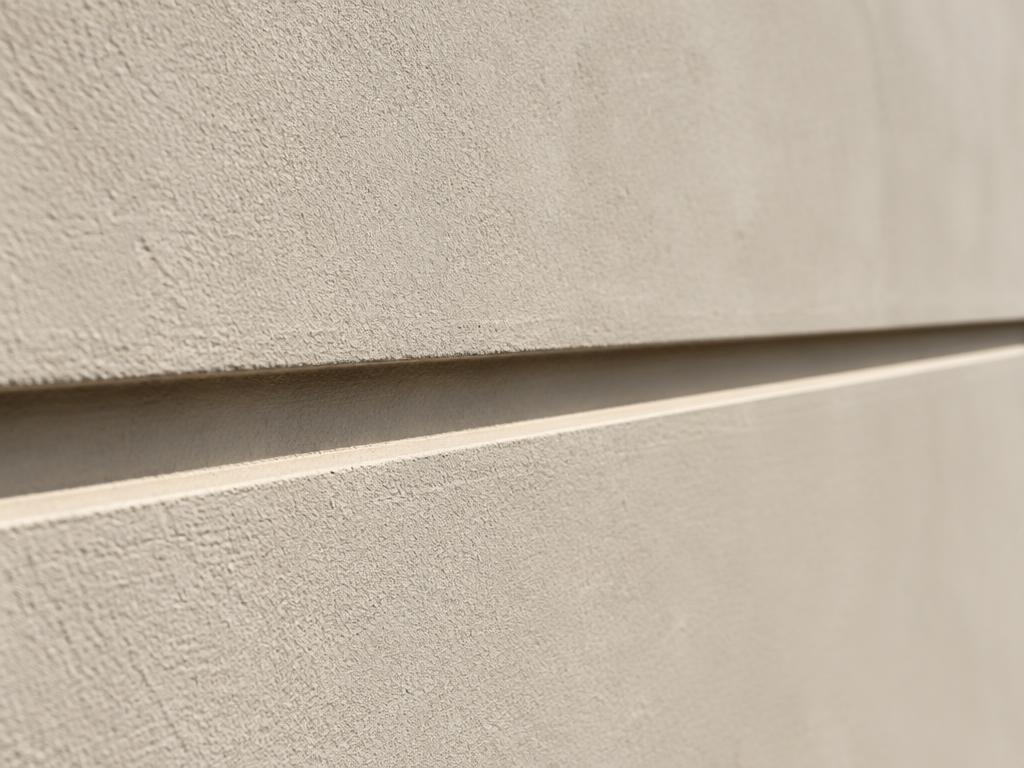 Illustrative photograph of reveal joint