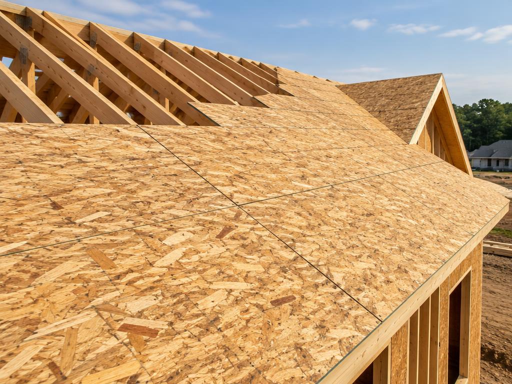 Illustrative photograph of roof deck