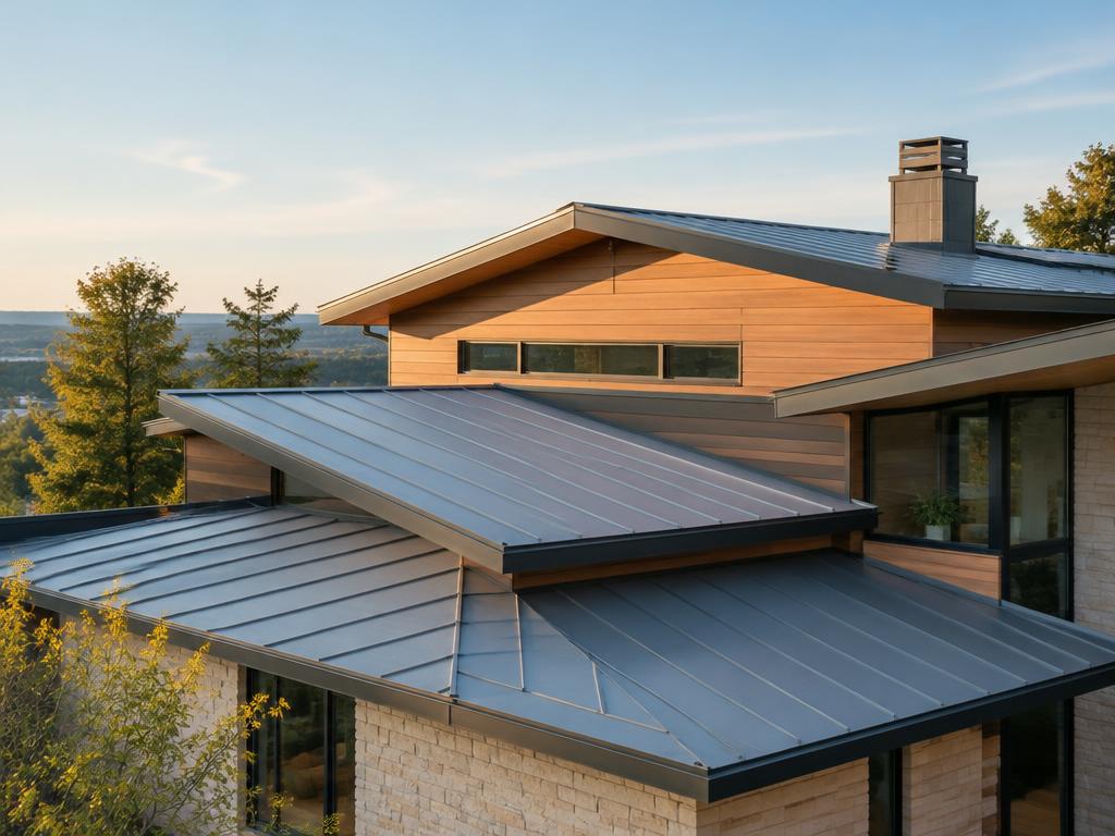 Illustrative photograph of roof plane