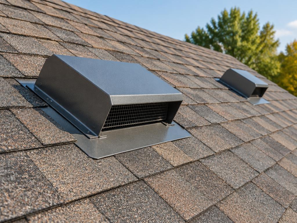 Illustrative photograph of roof vent