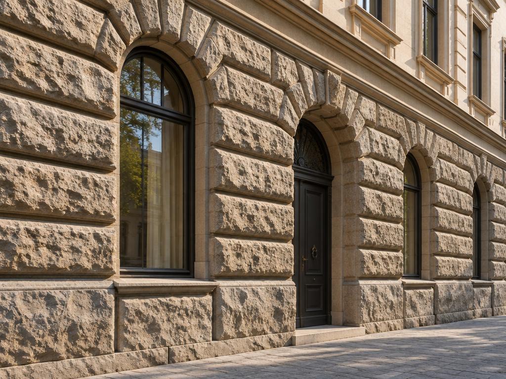 Illustrative photograph of rustication