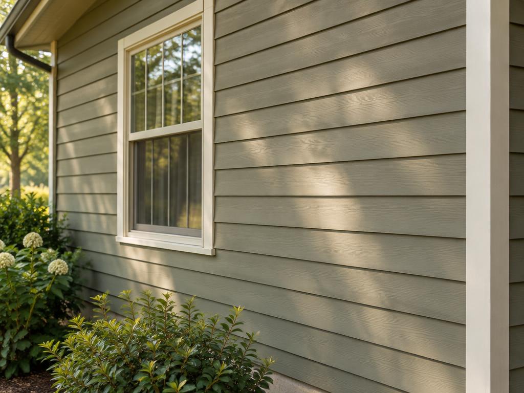 Illustrative photograph of siding