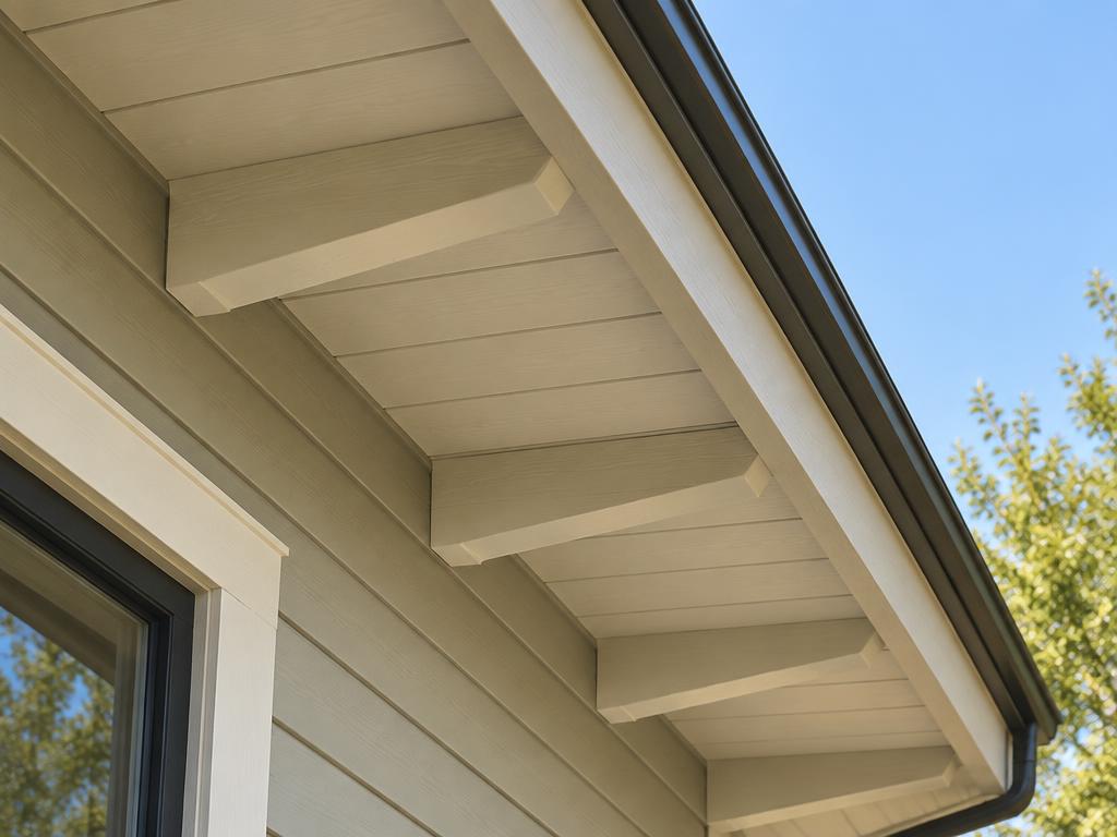 Illustrative photograph of soffit