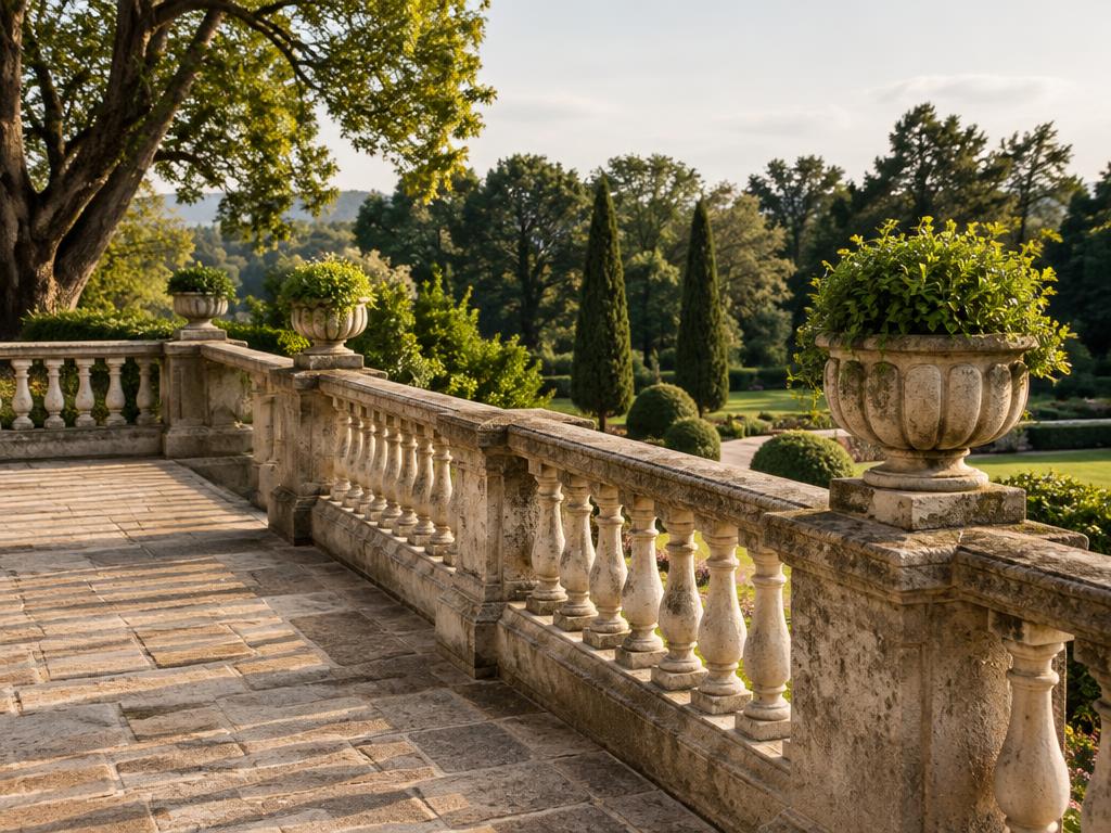 Illustrative photograph of terrace