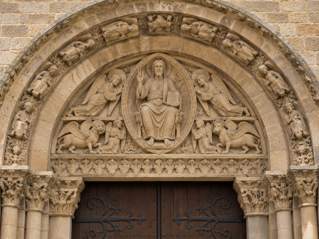 Illustrative photograph of tympanum